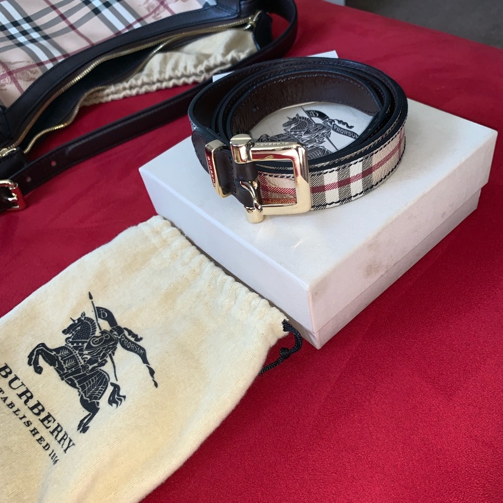 Burberry belt